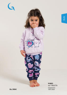 BABY PYJAMAS M/L V10023 Tellini S.r.l. Wholesale Clothing